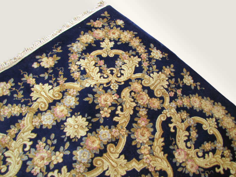 Antique Anglo-Persian Rug rr489 - Image 9