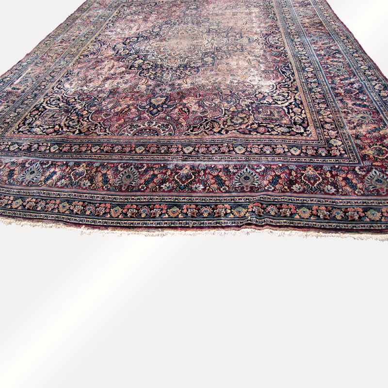Antique Persian Lavar Condition With Wear rr702 - Image 3