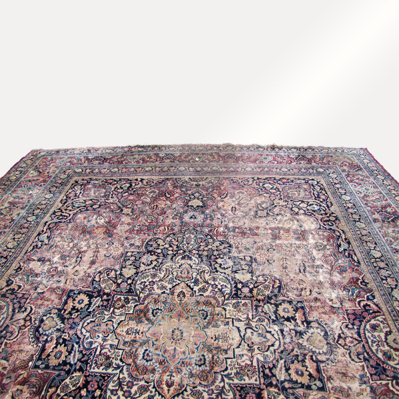 Antique Persian Lavar Condition With Wear rr702 - Image 2