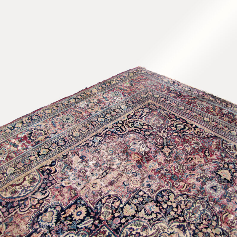 Antique Persian Lavar Condition With Wear rr702 - Image 9