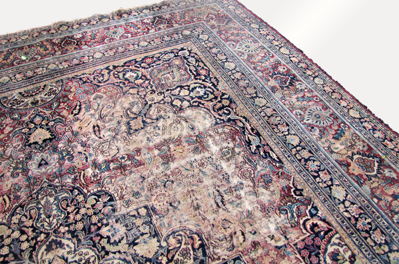 Antique Persian Lavar Condition With Wear rr702 - Image 8