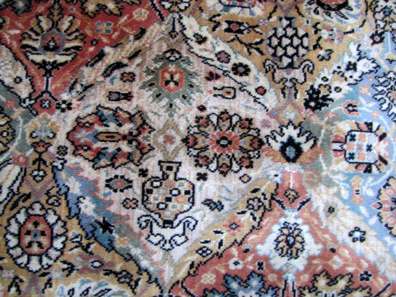 Superb Antique Anglo Persian Arts and Crafts Persian Tabriz design rug rr713 - Image 6