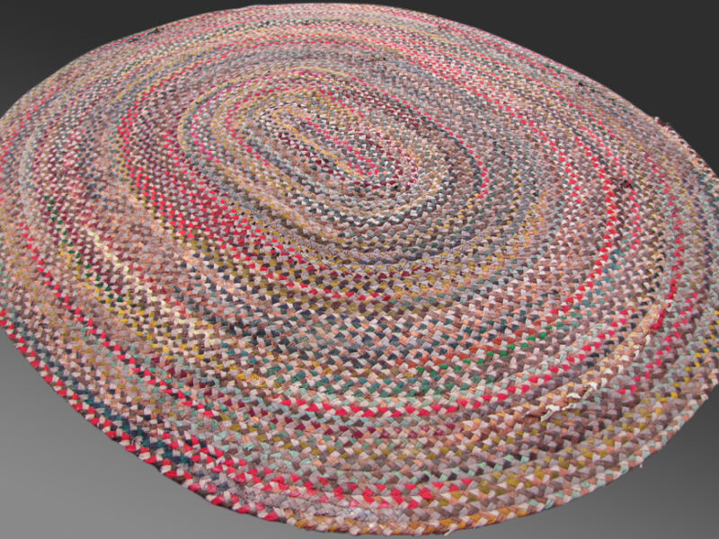 Antique American Folk Art Rug. RR927 - Image 2