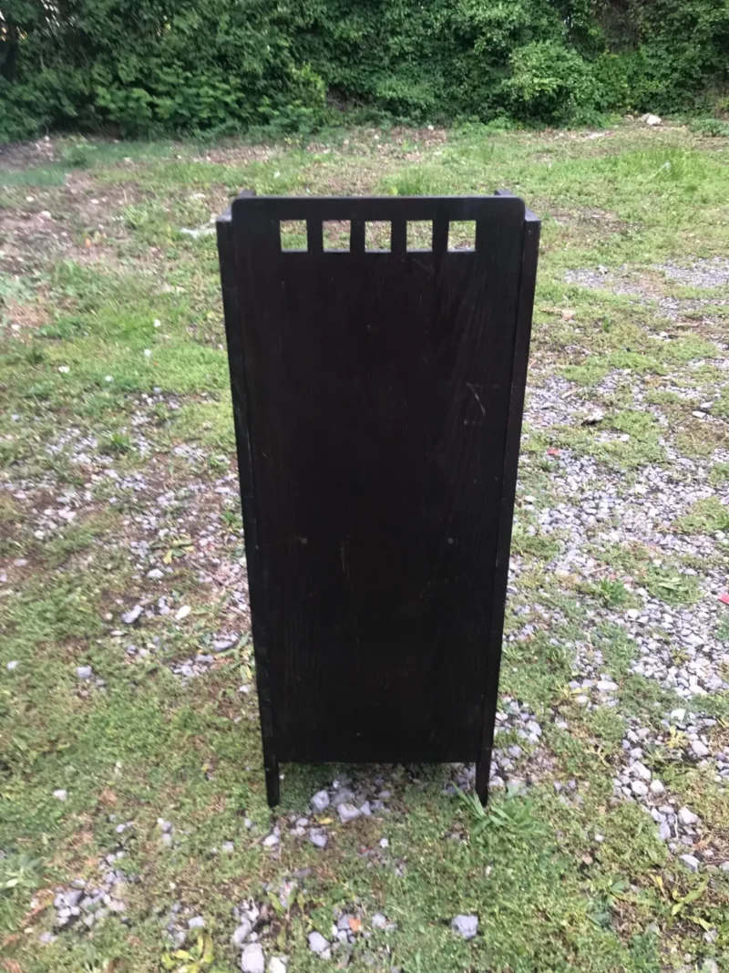ANTIQUE " LAKESIDE " BOOK STAND, oak Stickley era - w7393 - Image 7