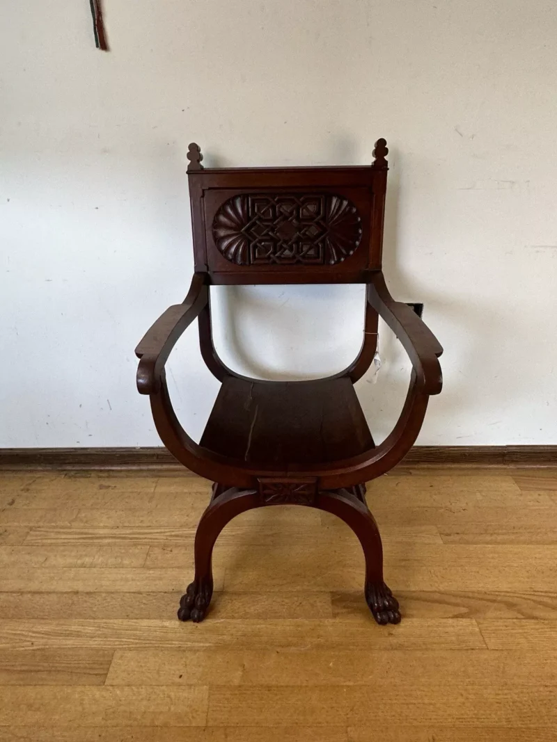 ANTIQUE Arts & Crafts Arm Chair - W1784