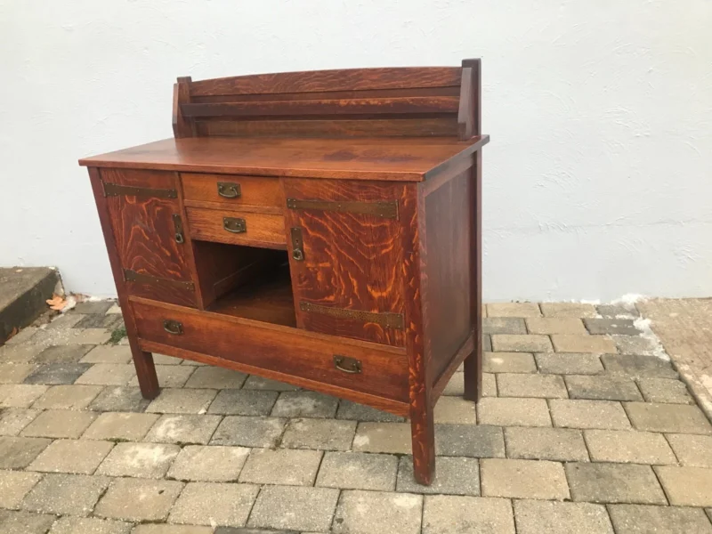 Antique Period L&JG Stickley model #708 Sideboard - Image 4