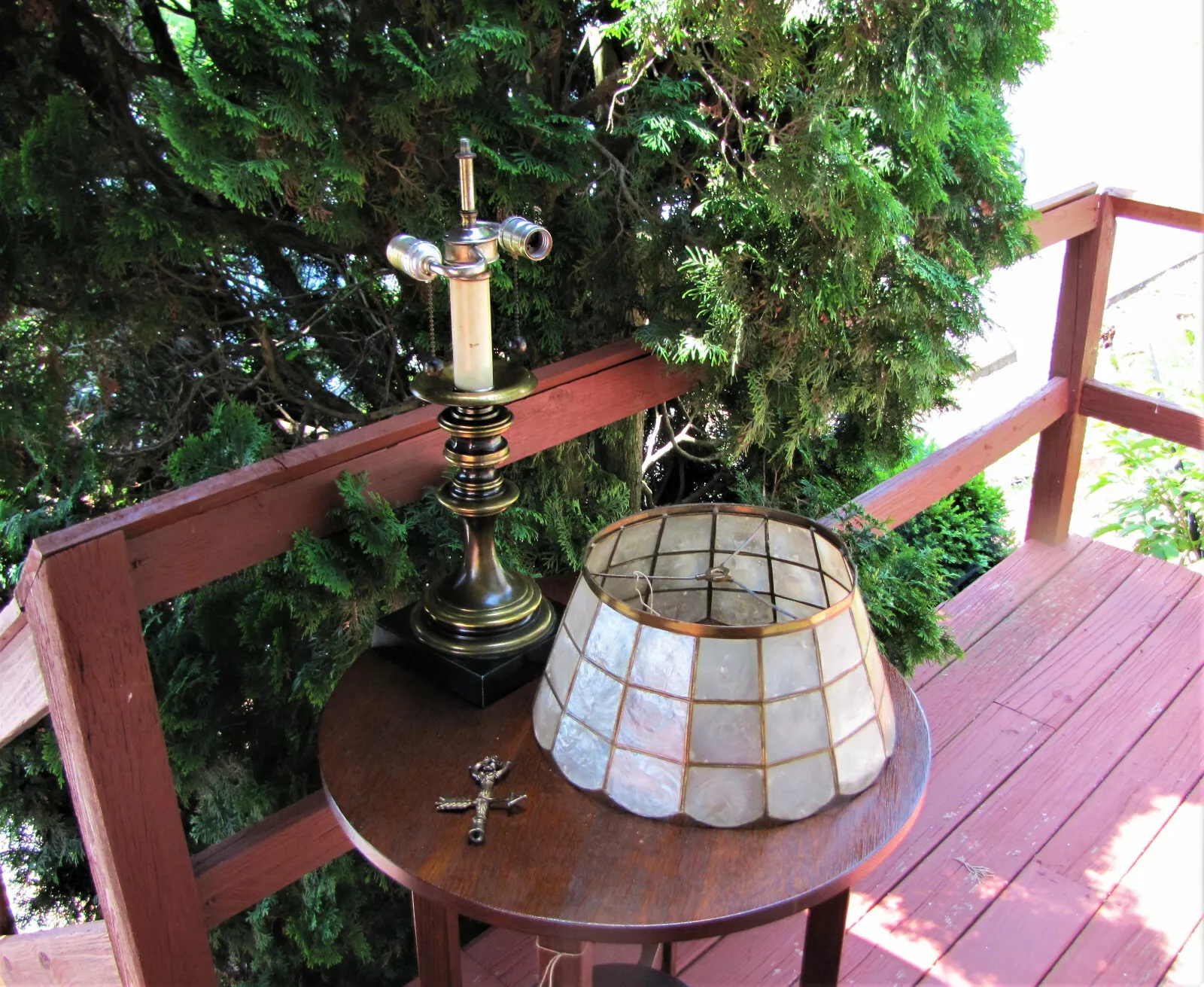 Antique ART and Crafts table lamp Stickley era w5349 joenevo