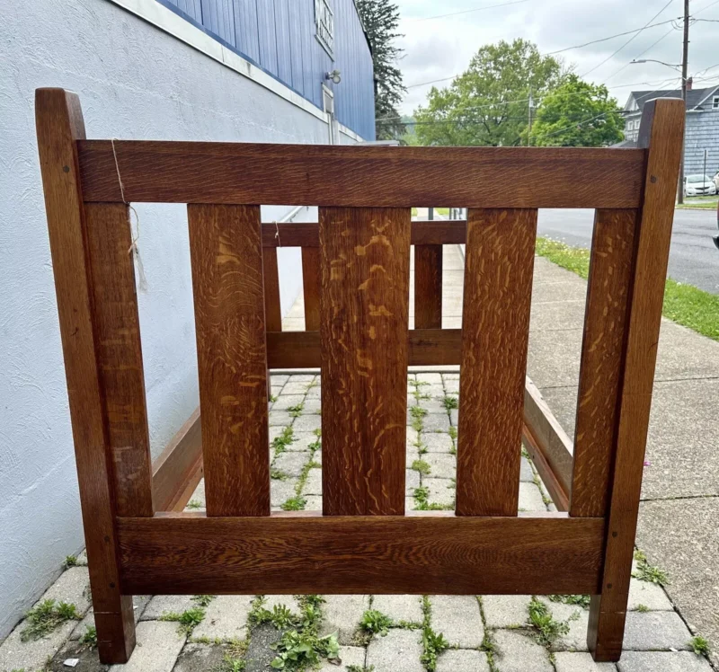 Antique Gustav Stickley Full Bed frame - W5404 - Image 19