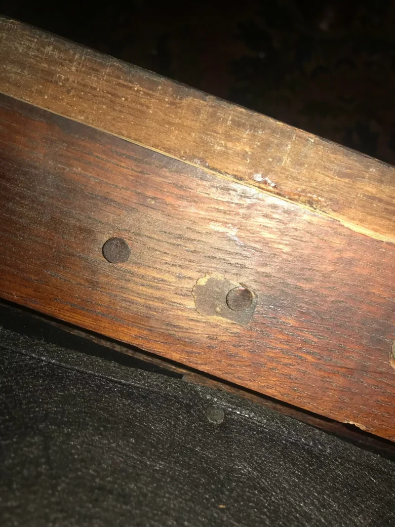 ANTIQUE STICKLEY BROS MORRIS CHAIR circa 1910 - w4985 - Image 13