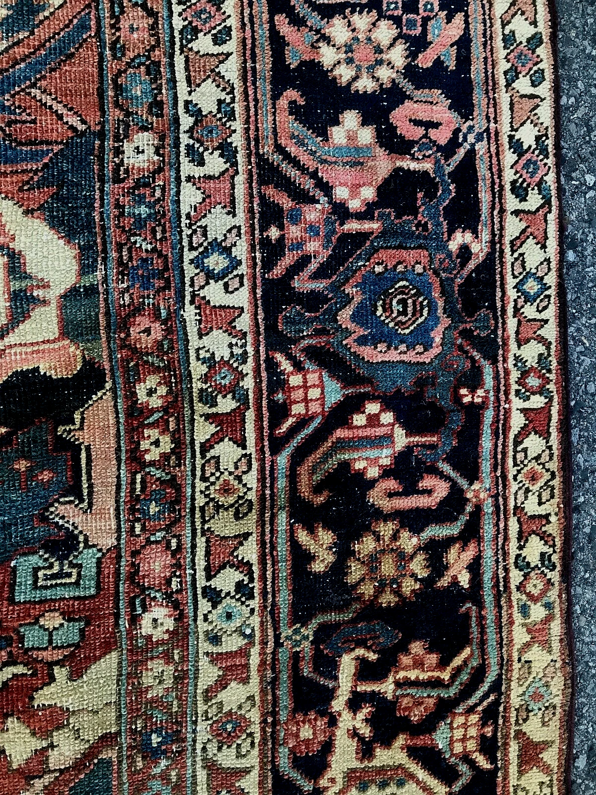 SUPERB ANTIQUE late 19 Century PERSIAN HERIZ 9' 2" BY 12' 5" rr 5055 - Image 16