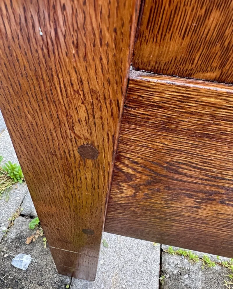 Antique Gustav Stickley Full Bed frame - W5404 - Image 2