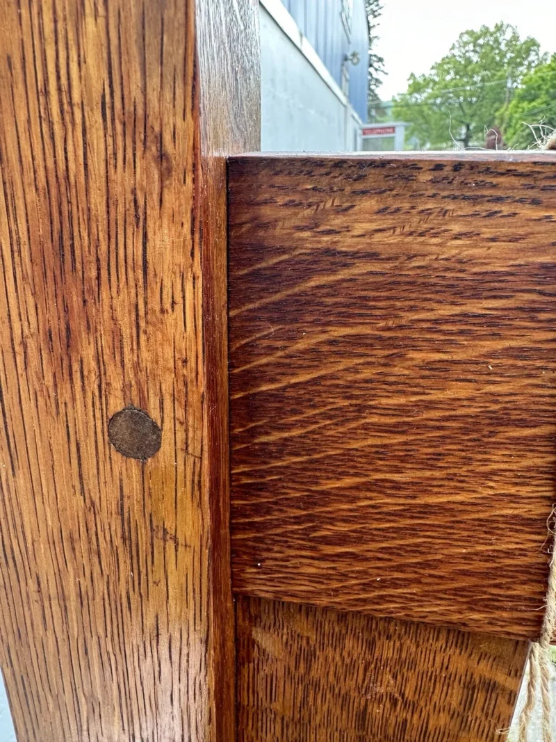 Antique Gustav Stickley Full Bed frame - W5404 - Image 3