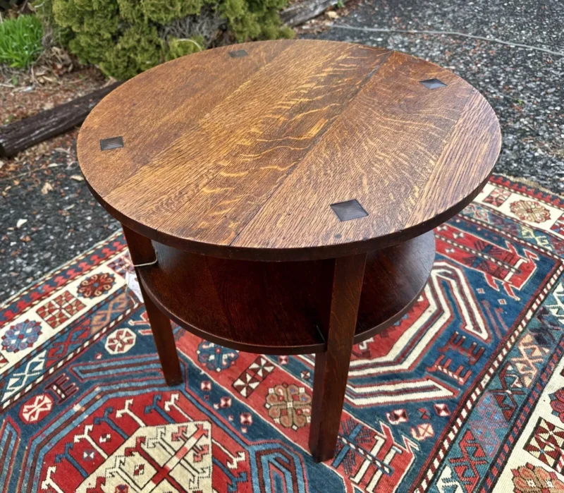 RARE ANTIQUE GOOD L&JG Stickley Model 608 Table THIS IS A PERIOD TABLE  - W7480 - Image 10