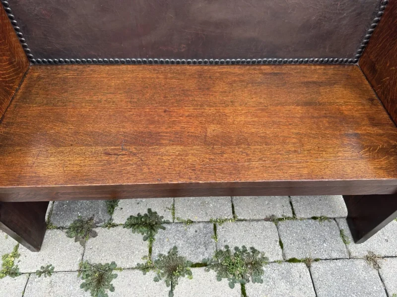SUPERB Gustav Stickley Bench - w0001 - Image 5