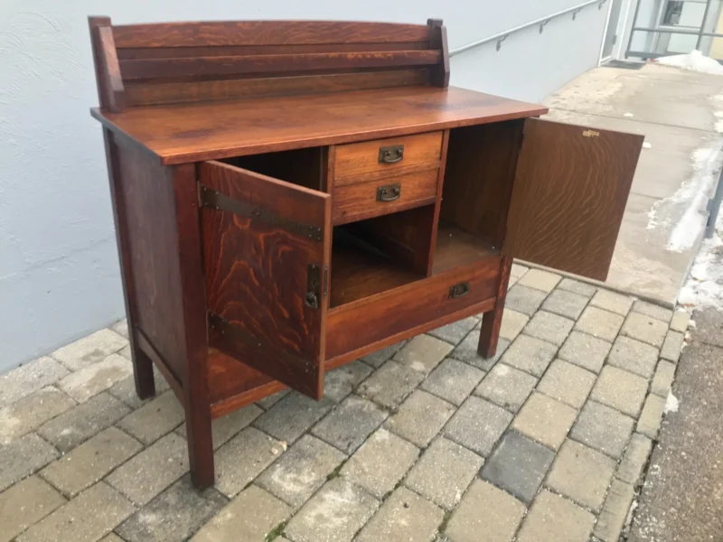 Antique Period L&JG Stickley model #708 Sideboard - Image 21