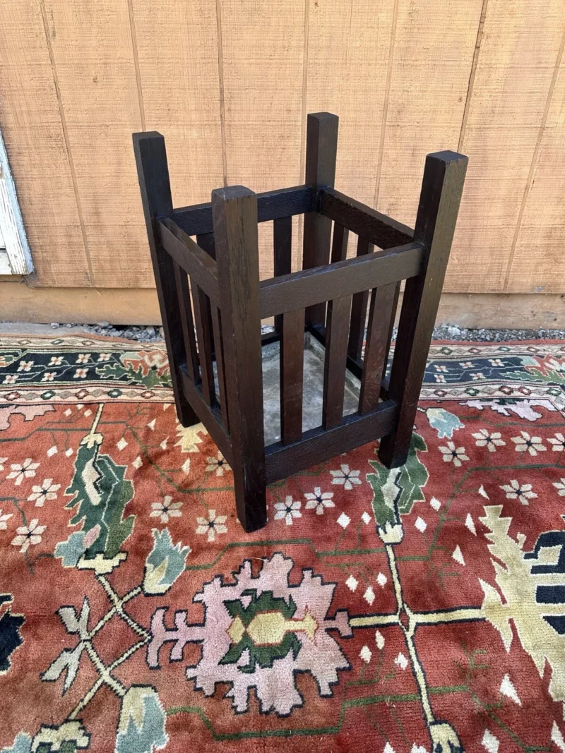 Arts & Crafts Umbrella Stand stickley era - MUST GO - W-8031 - Image 5