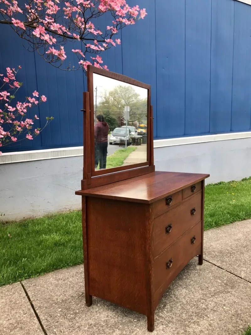 GUSTAV STICKLEY Dresser Circa Early 1900's - In good condition - Image 6