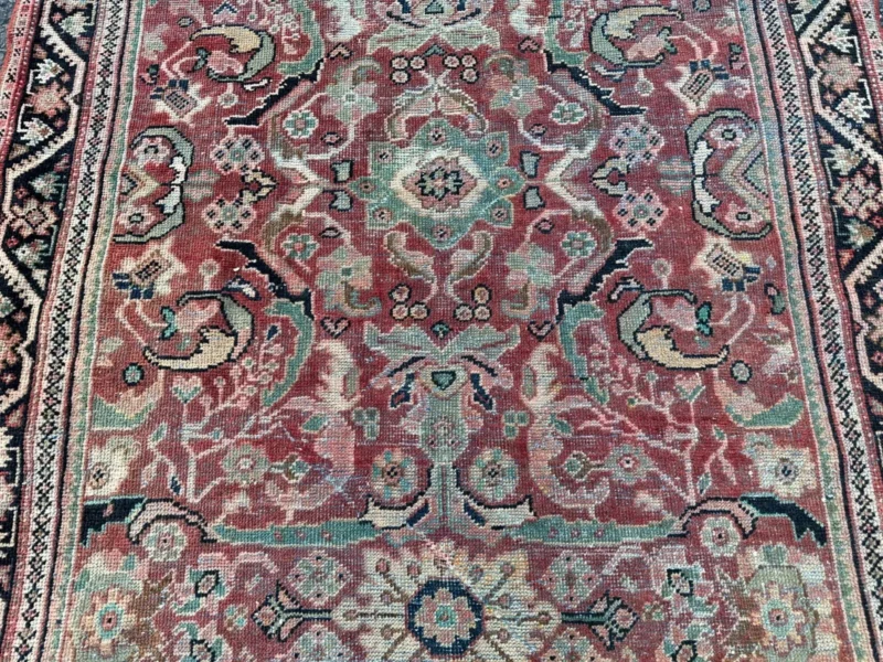 ANTIQUE Per Mahal oriental rug estate sale rug rr4765 - Image 3