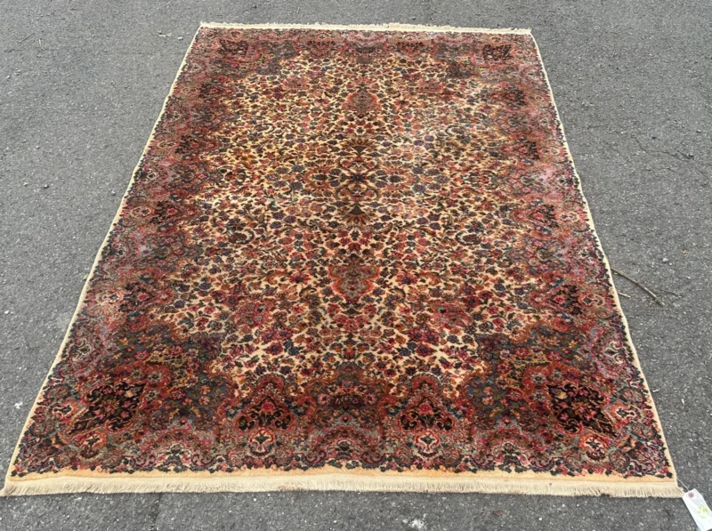 Vintage Karastan Rug - size 6'3" by 9' RR5299 - Image 22