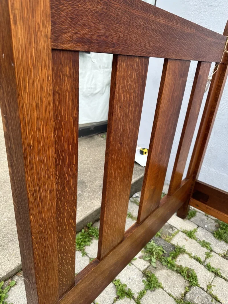 Antique Gustav Stickley Full Bed frame - W5404 - Image 8