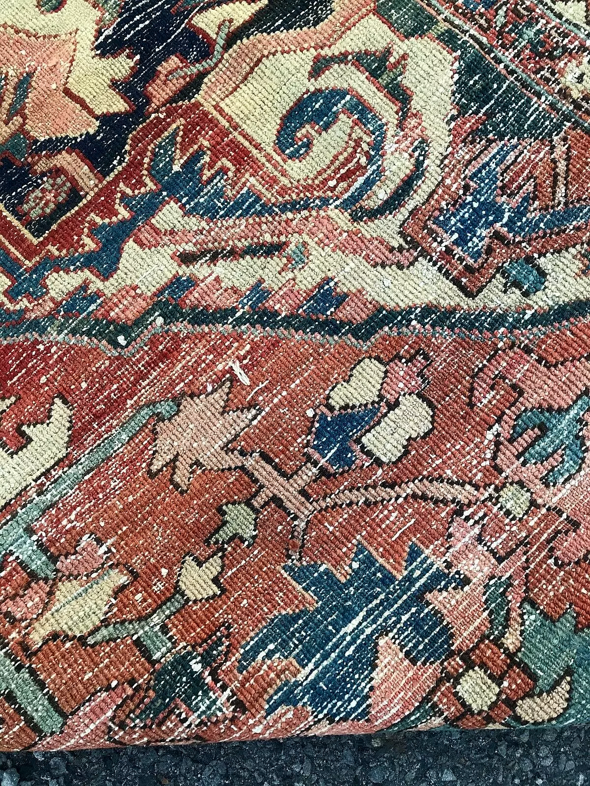 SUPERB ANTIQUE late 19 Century PERSIAN HERIZ 9' 2" BY 12' 5" rr 5055 - Image 23