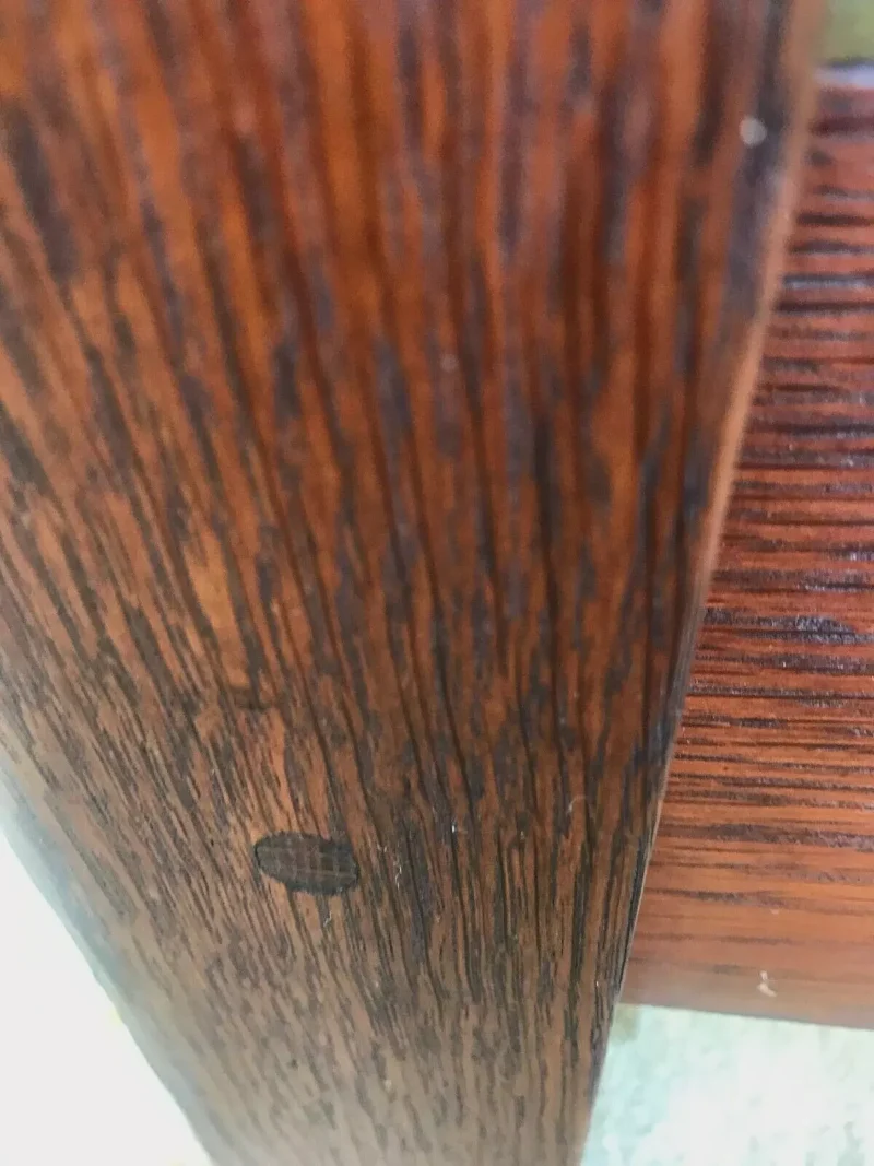 GUSTAV STICKLEY launch table circa 1905 with red decal as pictured - w5805 - Image 15