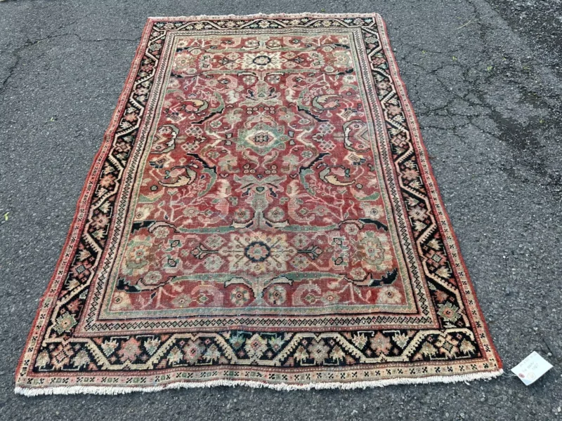 ANTIQUE Per Mahal oriental rug estate sale rug rr4765