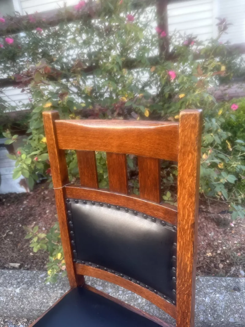 ANTIQUE STICKLEY BROS good side chair Chair - W7387 - Image 6