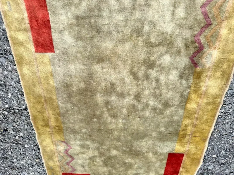DECO design made wool pile rug in very good condition. REDUCED PRICE -  rr4722 - Image 2