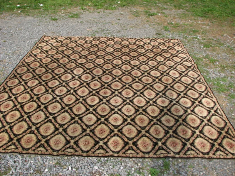 SUPERB Antique Palace-size Anglo-Persian Rug from Early 1900s - RR9519