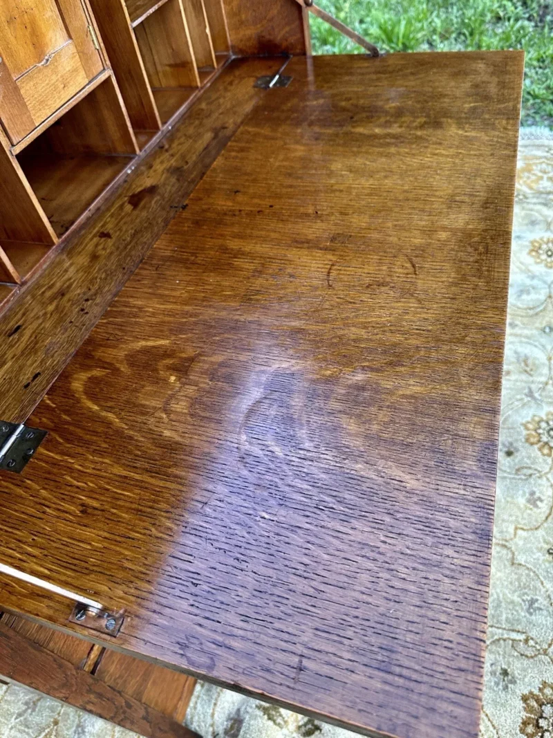 Antique GUSTAV STICKLEY Drop Front Desk PERIOD DESK - W5844 - Image 11