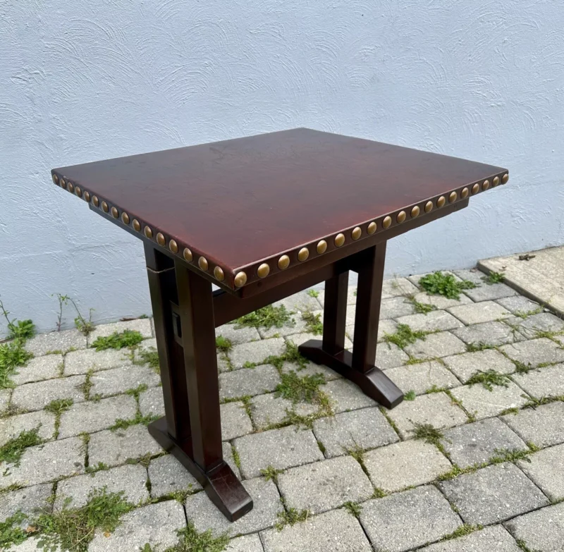 Antique L& JG Stickley Small Table WITH SHOE FEET - w7904 - Image 10