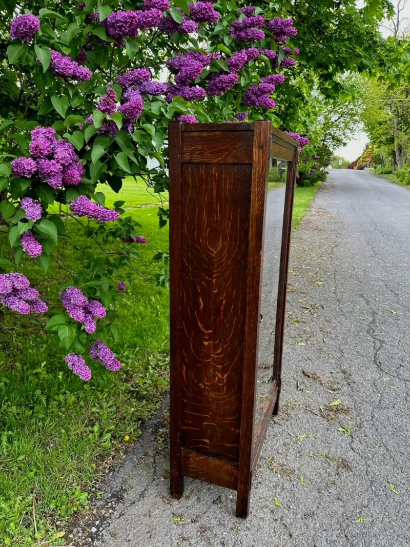 ANTIQUE GRAND RAPID bookcase , circa 1900 stickley era w7423 - Image 9
