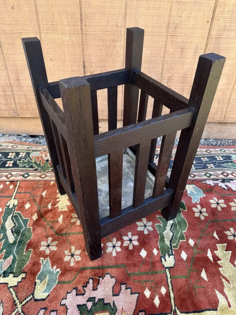 Arts & Crafts Umbrella Stand stickley era - MUST GO - W-8031 - Image 3