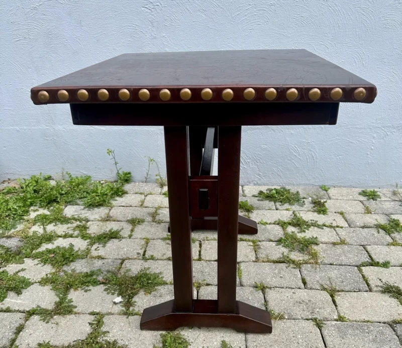 Antique L& JG Stickley Small Table WITH SHOE FEET - w7904 - Image 3