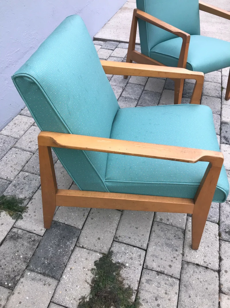 Pair of Haywood Wakefield Arm Chairs - Mid-Century Modern - Perfect Condition! - Image 3