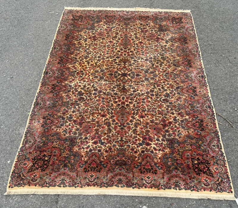 Vintage Karastan Rug - size 6'3" by 9' RR5299 - Image 3
