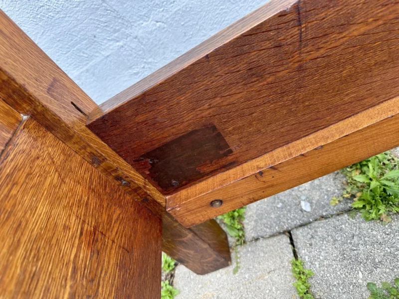 Antique Gustav Stickley Full Bed frame - W5404 - Image 16