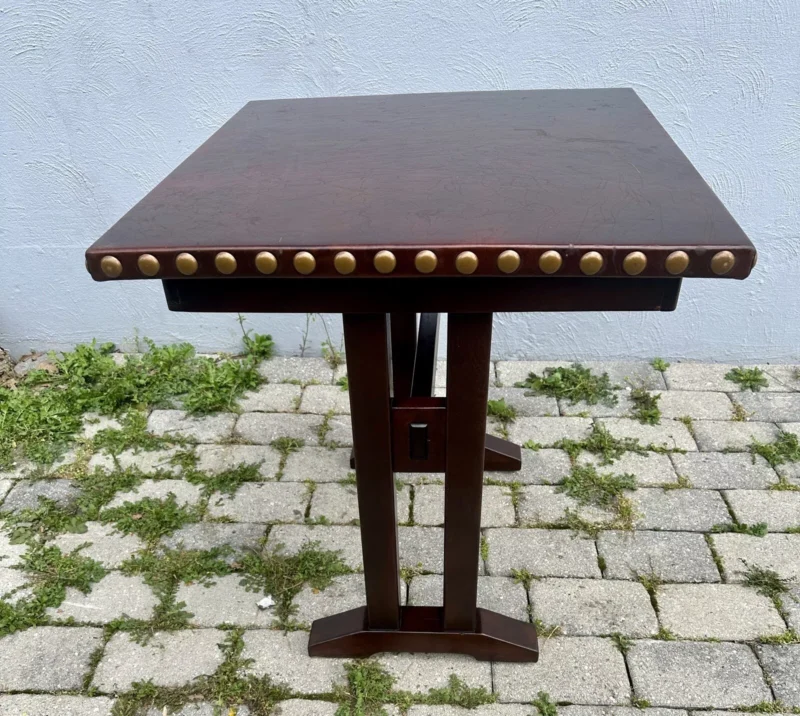 Antique L& JG Stickley Small Table WITH SHOE FEET - w7904 - Image 5