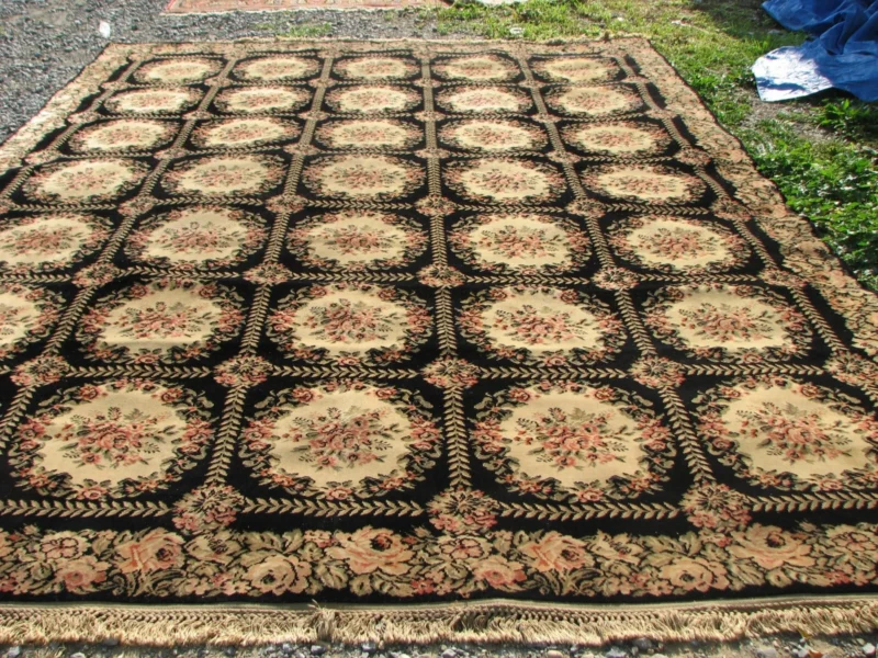 SUPERB Antique Palace-size Anglo-Persian Rug from Early 1900s - RR9519 - Image 10