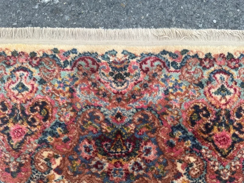 Vintage Karastan Rug - size 6'3" by 9' RR5299 - Image 11