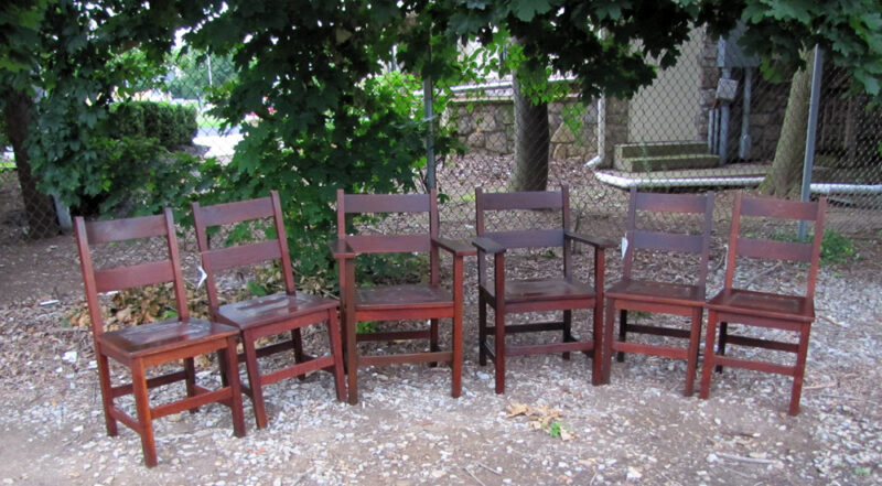 Gustav Stickley  Dining Chairs W1021