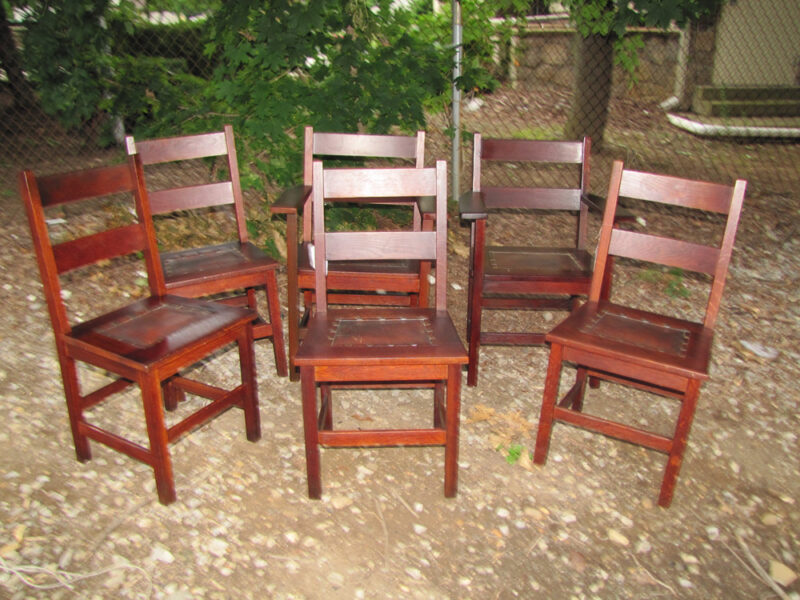 Gustav Stickley  Dining Chairs W1021 - Image 2