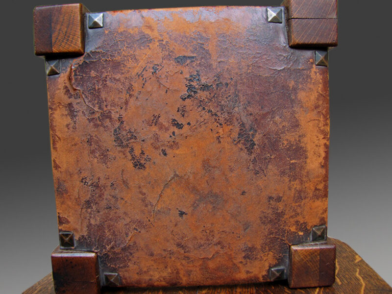 Antique Nice Gustav Stickley Foot Rest Monk Foot Stool | w1297? - Image 5