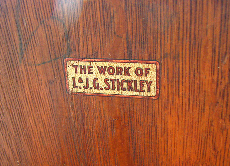 L&jG Stickley Trestle Table W1304 - Image 5