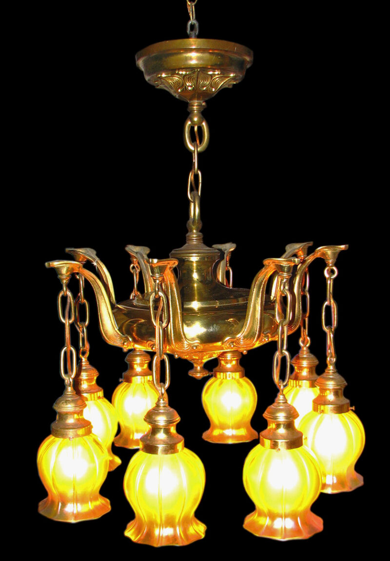 Steuben  Chandelier W1306 - Image 18