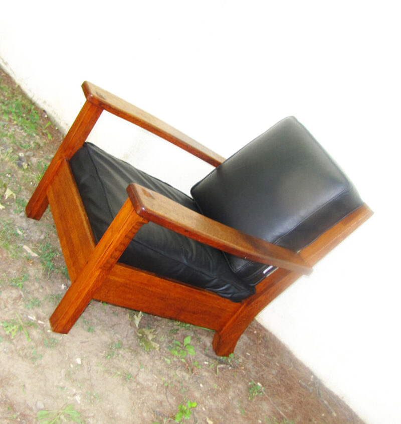 Superb  And  Rare  Large  C. Limbert  Arm  Chair  W1311