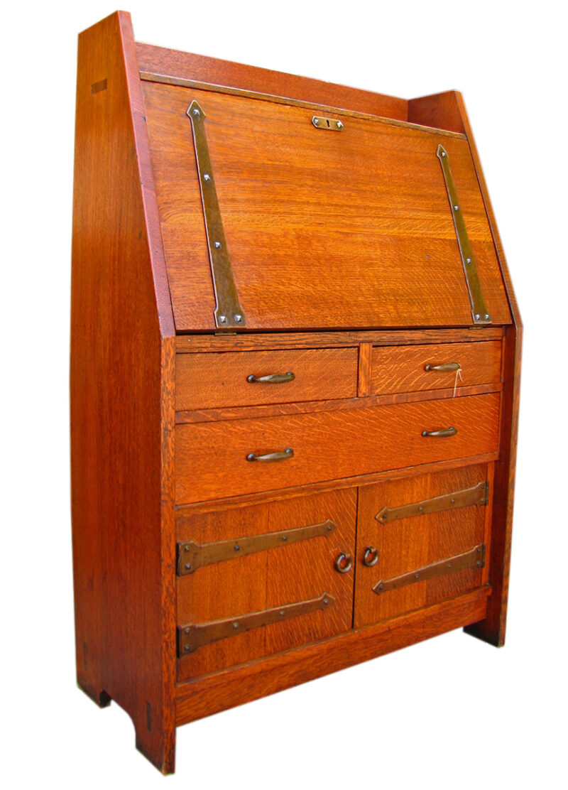 Gustav Stickley  Drop Front Desk W1407