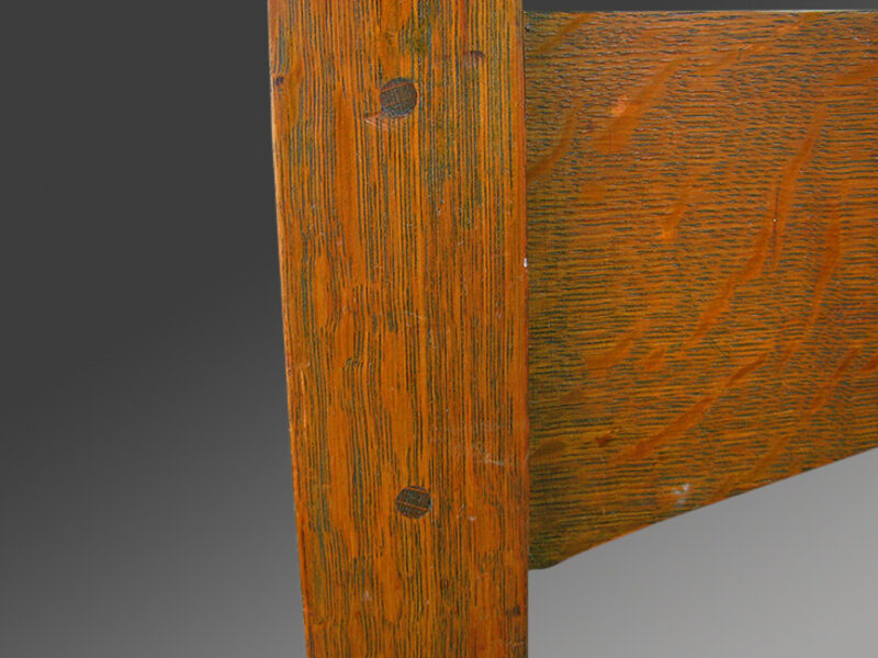 Early Gustav Stickley Bed Frame. W1419 - Image 8
