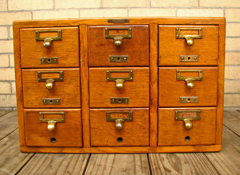 Library Bureau  Index Card File W1446_1 - Image 12